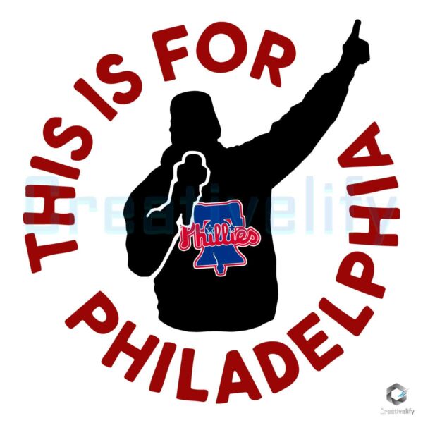 Philadephia Phillies National League Champions SVG Cutting File