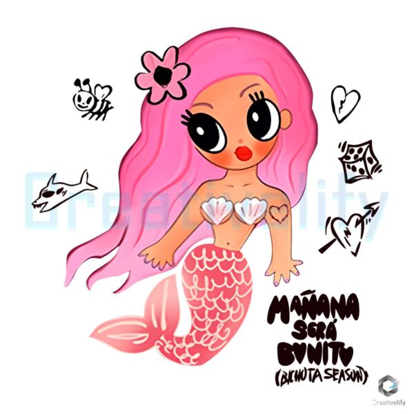 karol-g-mermaid-new-album-png-manana-sera-bonito-file