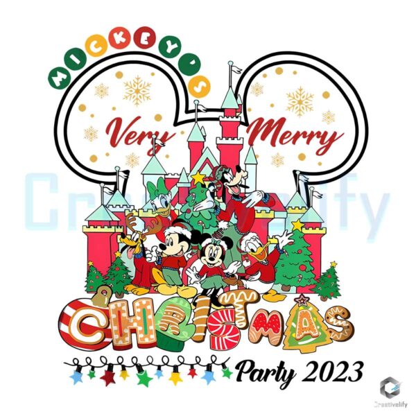 retro-mickey-and-friends-very-merry-christmas-party-png