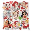 retro-disney-princess-christmas-santa-hat-png-download