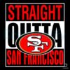 Straight Outta San Francisco 49ers SVG
