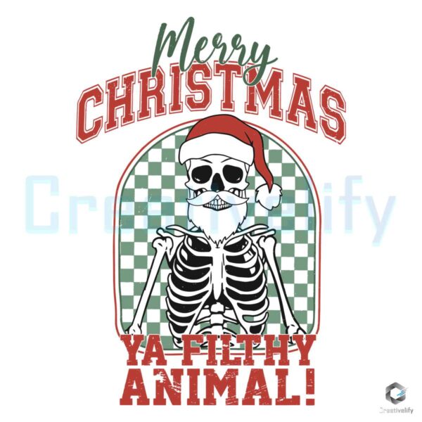 merry-christmas-ya-filthy-animal-santa-skeleton-svg-file