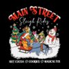 Main Street Sleigh Rides Christmas Pooh SVG