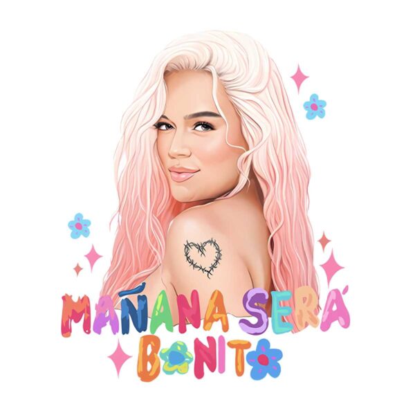 Karol G Pink Hair Manana Sera Bonito PNG