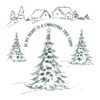 Taylor Version Christmas Tree Farm SVG