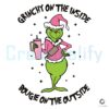 Grinchy On The Inside Christmas SVG File