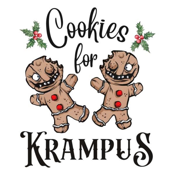 Cookies For Krampus Creepy Gingerbread PNG