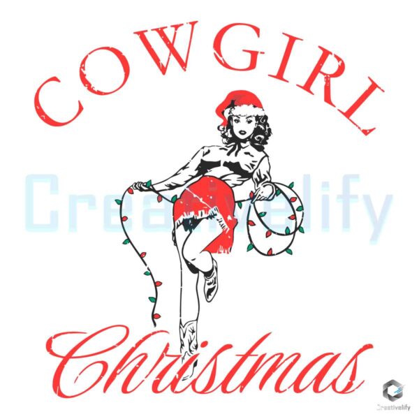 vintage-cowgirl-christmas-santa-hat-svg-for-cricut-files