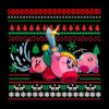Pink Game Kirby Christmas PNG File Sublimation
