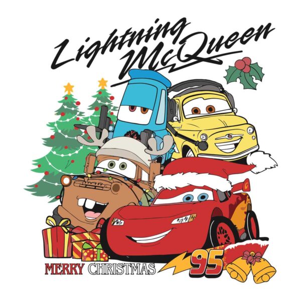 lightning-mcqueen-merry-christmas-svg