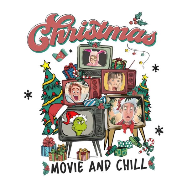 vintage-christmas-movie-and-chill-png