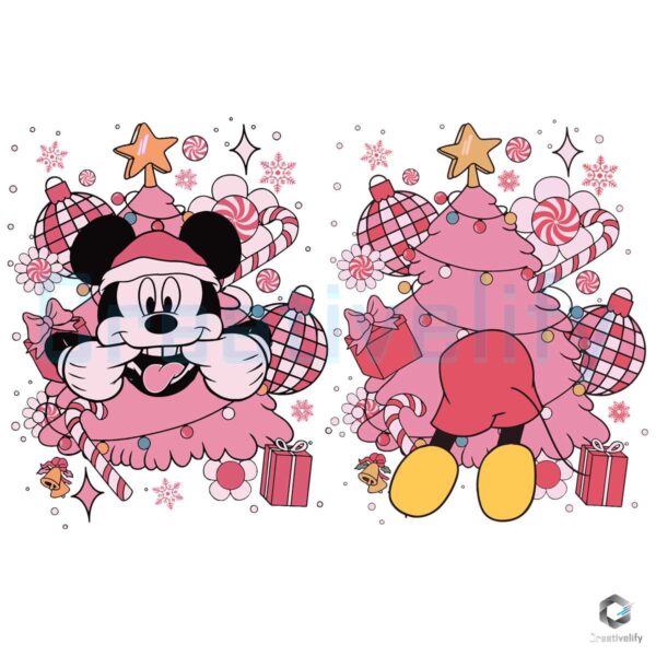 disney-mickey-pink-christmas-tree-svg
