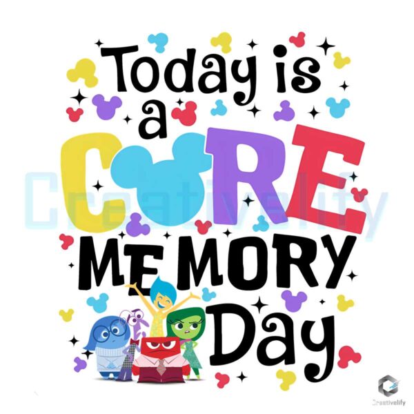 Today Is A Core Memory Day Inside Out 2 PNG