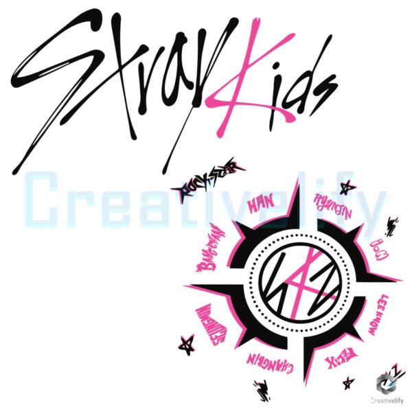 vintage-stray-kids-members-rockstar-album-svg-cricut-files