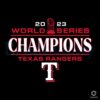 Texas Rangers 2023 Baseball World SVG File