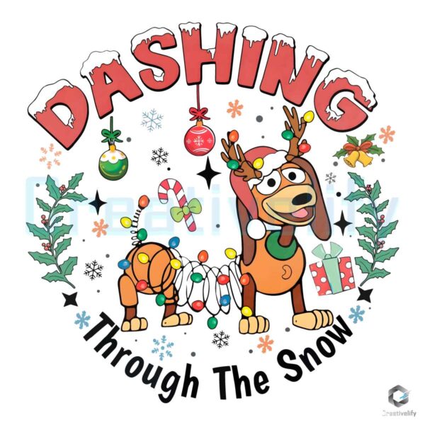 dashing-through-the-snow-slinky-dog-disney-png