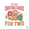 eating-christmas-cookies-for-two-new-mom-baby-png-file