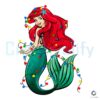 disney-princess-ariel-christmas-lights-png