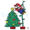 Super Mario Christmas Tree SVG Design File