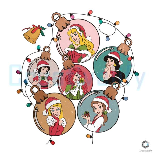 retro-disney-princess-ornament-christmas-png-download