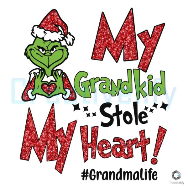 grandma-life-my-grandkids-stole-my-heart-png-download