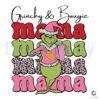 cute-grinchy-and-bougie-mama-svg-graphic-design-file