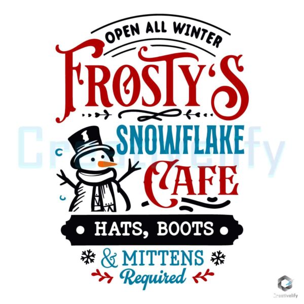 open-all-winter-frosty-snowflake-svg