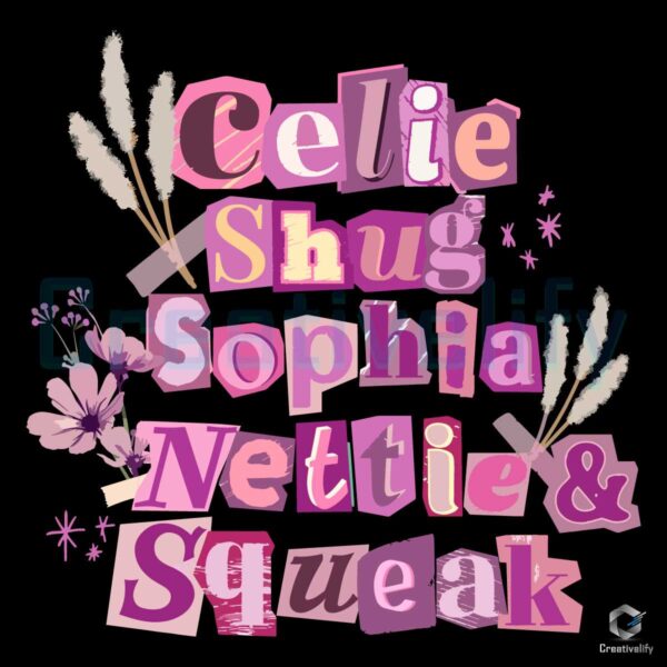 celie-shug-sophia-nettie-and-squeak-png