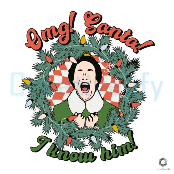 retro-buddy-elf-omg-santa-i-know-him-funny-christmas-svg