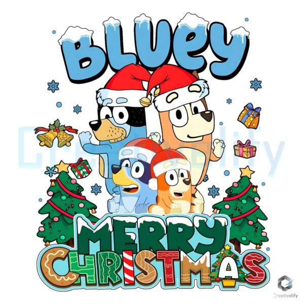 bluey-merry-christmas-bingo-family-png