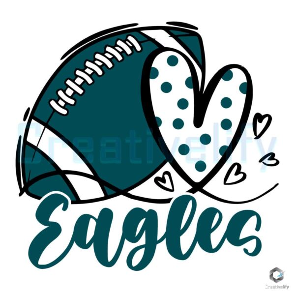 eagles-heart-football-svg-digital-download
