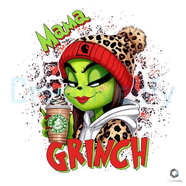 leopard-red-christmas-mama-grinch-png