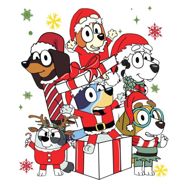 bluey-friends-christmas-family-svg