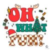 Oh What Fun Christmas Tree PNG File Design