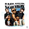 90s Rapper Usher Vintage PNG File Digital