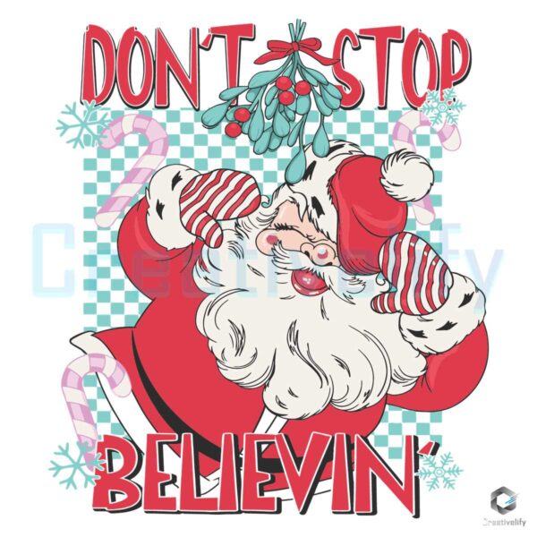 dont-stop-believin-snow-santa-svg