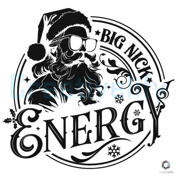 big-nick-energy-retro-christmas-svg