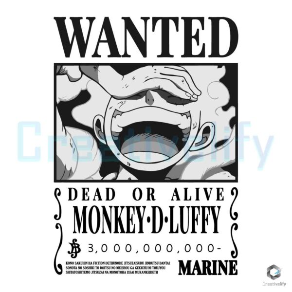 wanted-dead-or-alive-monkey-d-luffy-svg