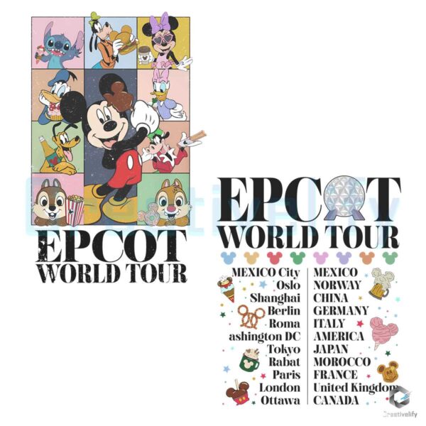 vintage-mickey-and-friend-epcot-world-tour-png