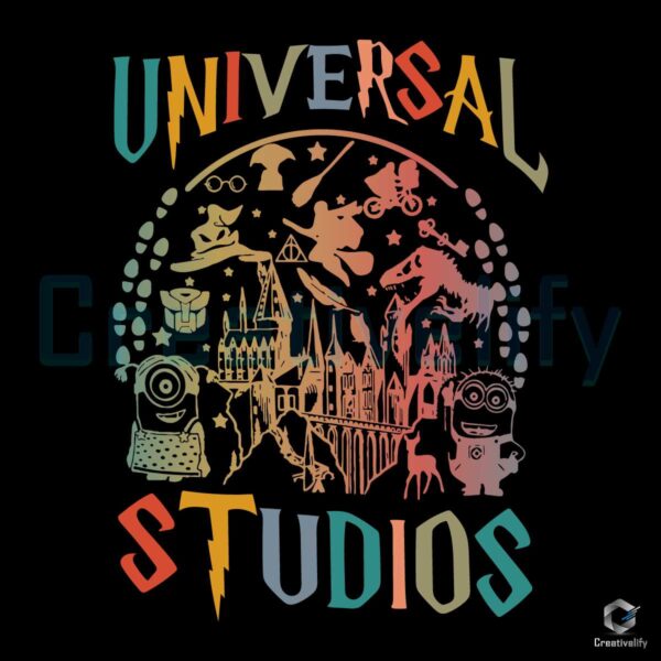 Disney Universal Studios SVG File Digital