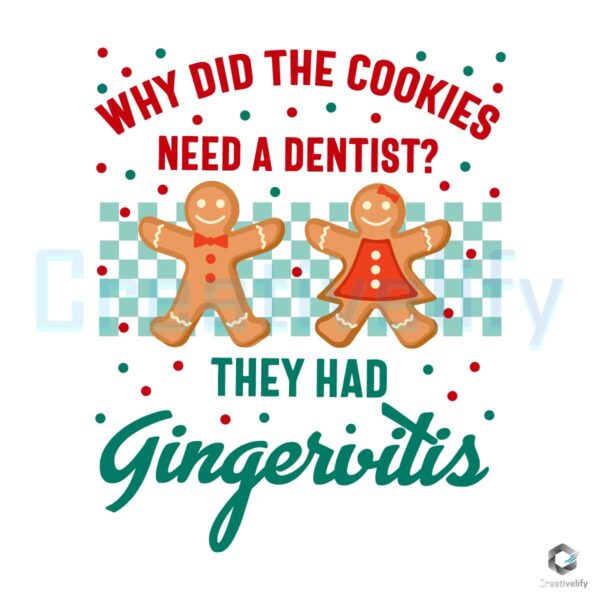Why Did Cookies Need A Dentist SVG File
