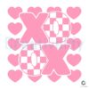 xoxo-checkered-valentines-day-svg