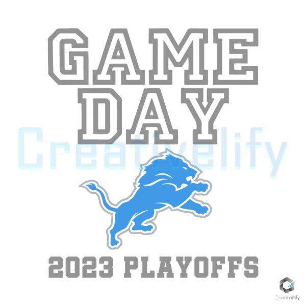 game-day-detroit-lions-2023-playoffs-svg