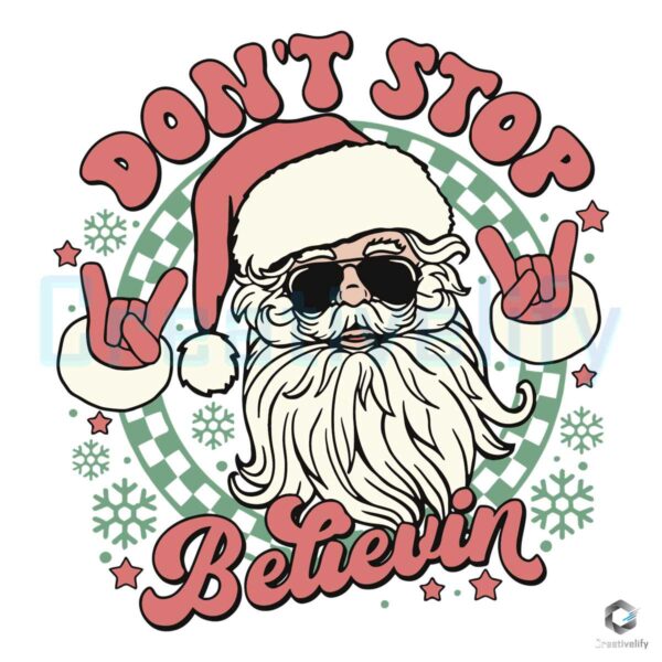 vintage-dont-stop-believin-santa-svg