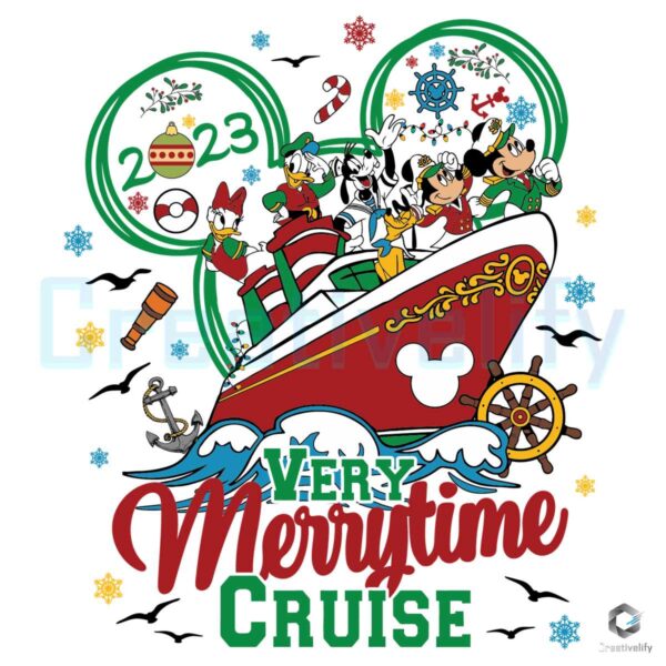 very-merrytime-cruise-mickey-and-friend-christmas-svg