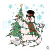 retro-the-snowman-christmas-tree-svg