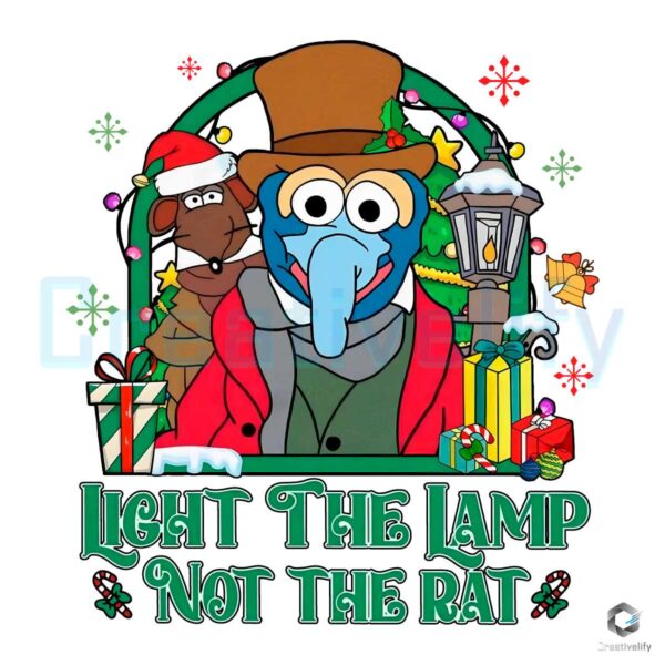 Light the Lamp Not the Rat Muppet PNG