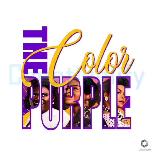 retro-the-color-purple-black-girl-png