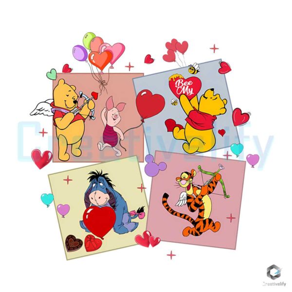 cute-winnie-the-pooh-friends-valentine-png