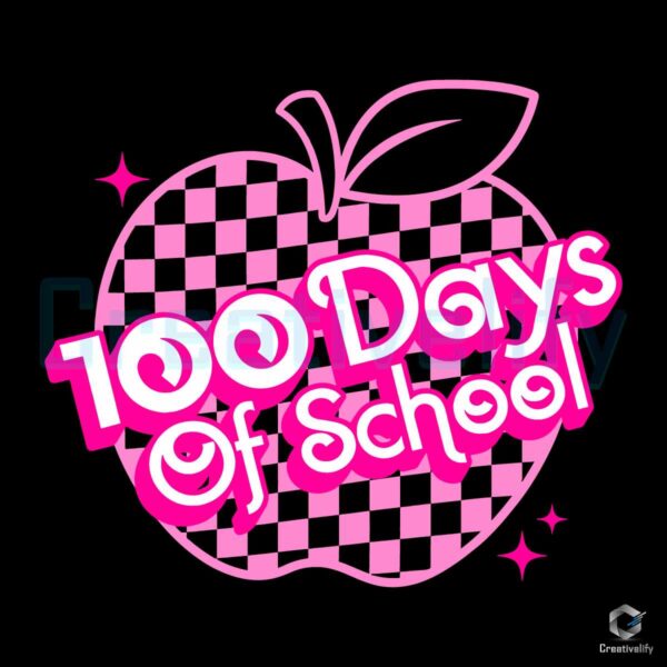 100-days-of-school-pink-apple-svg